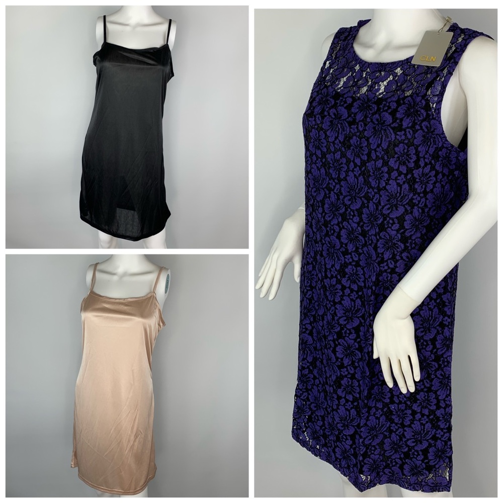 CLN Lace Dress (3 Pieces) Size L